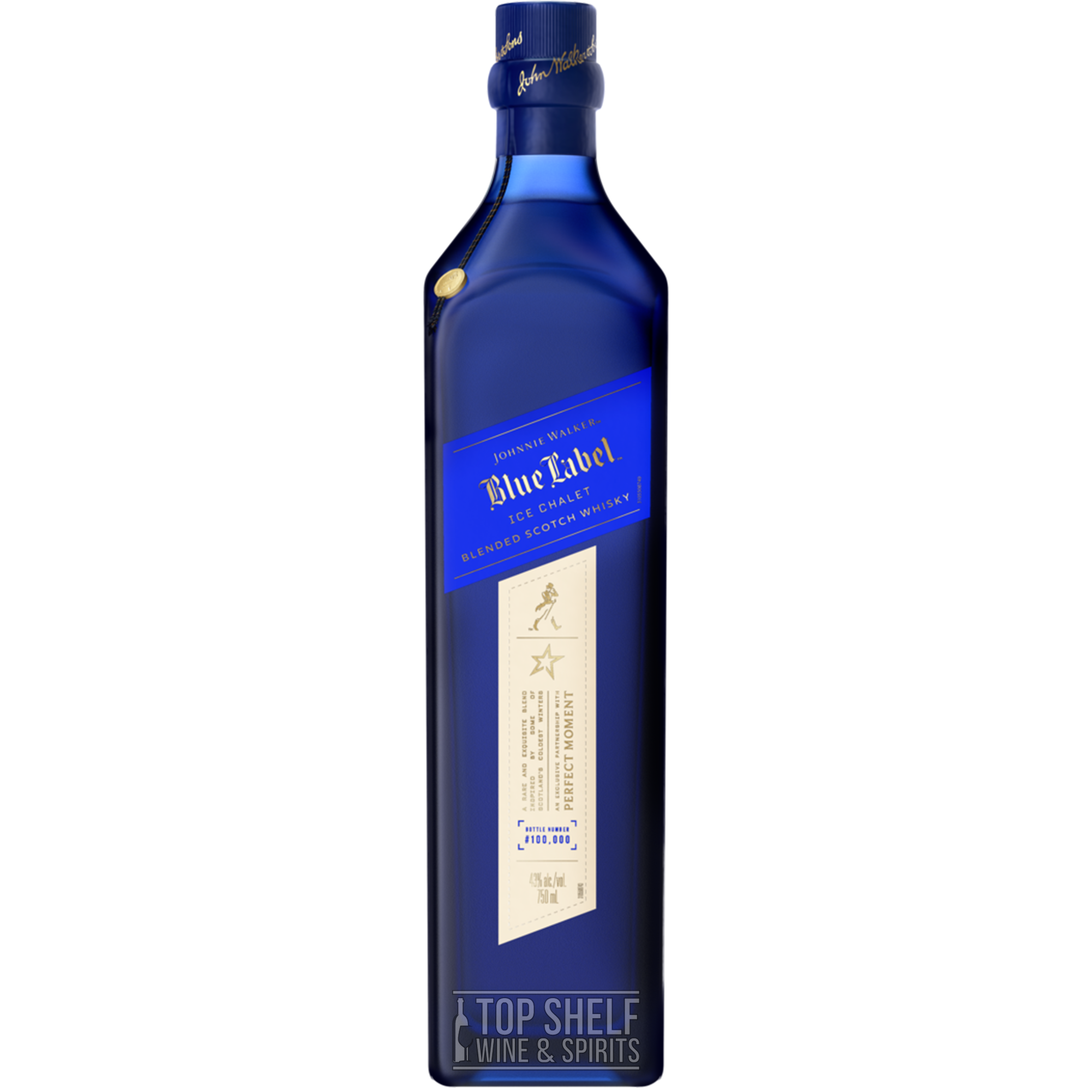 Johnnie Walker Ice Chalet Blue Label Scotch (Limited Edition)