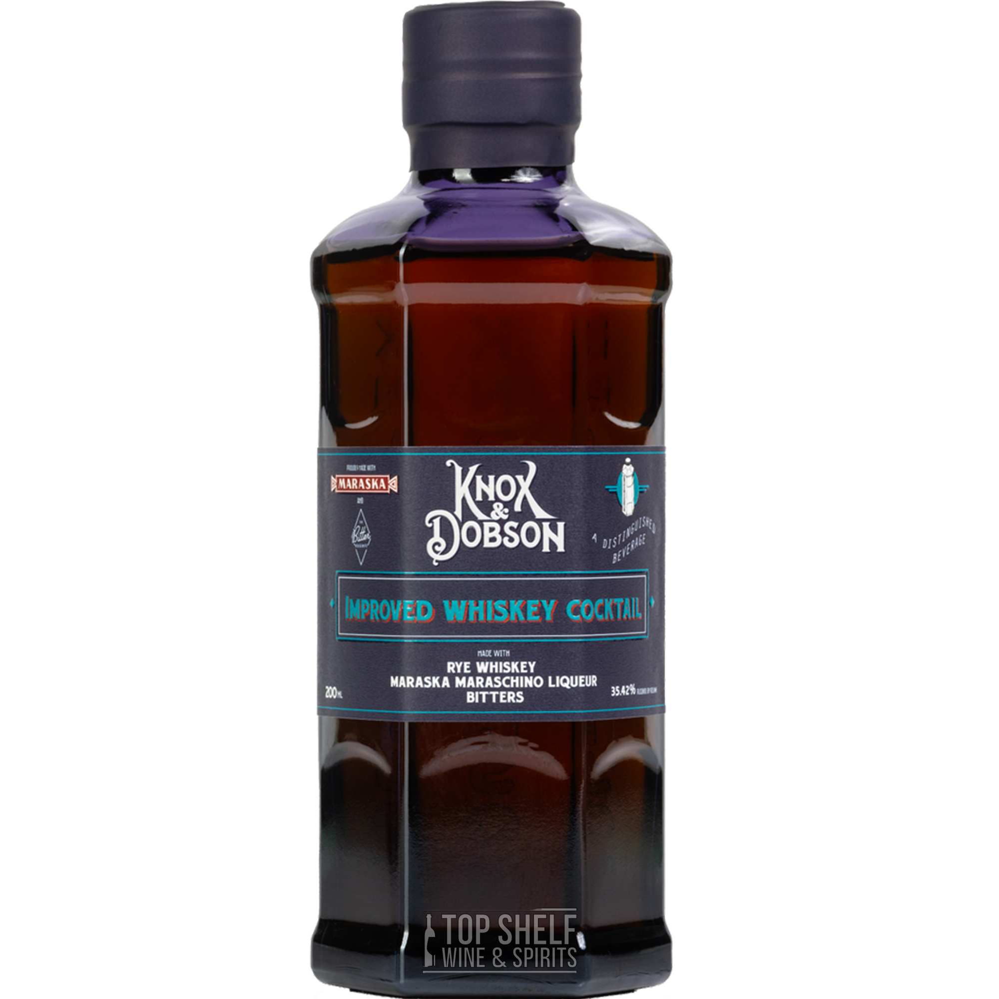 Knox & Dobson Improved Whiskey Cocktail 200ml