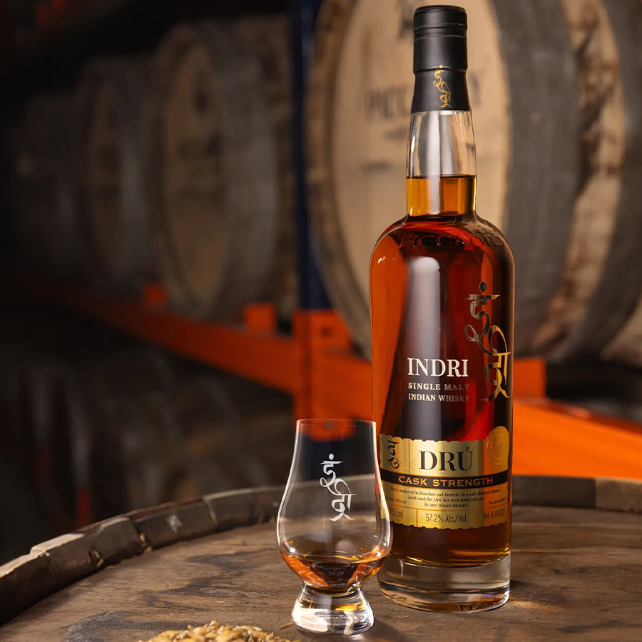 Indri Dru Cask Strength Indian Single Malt
