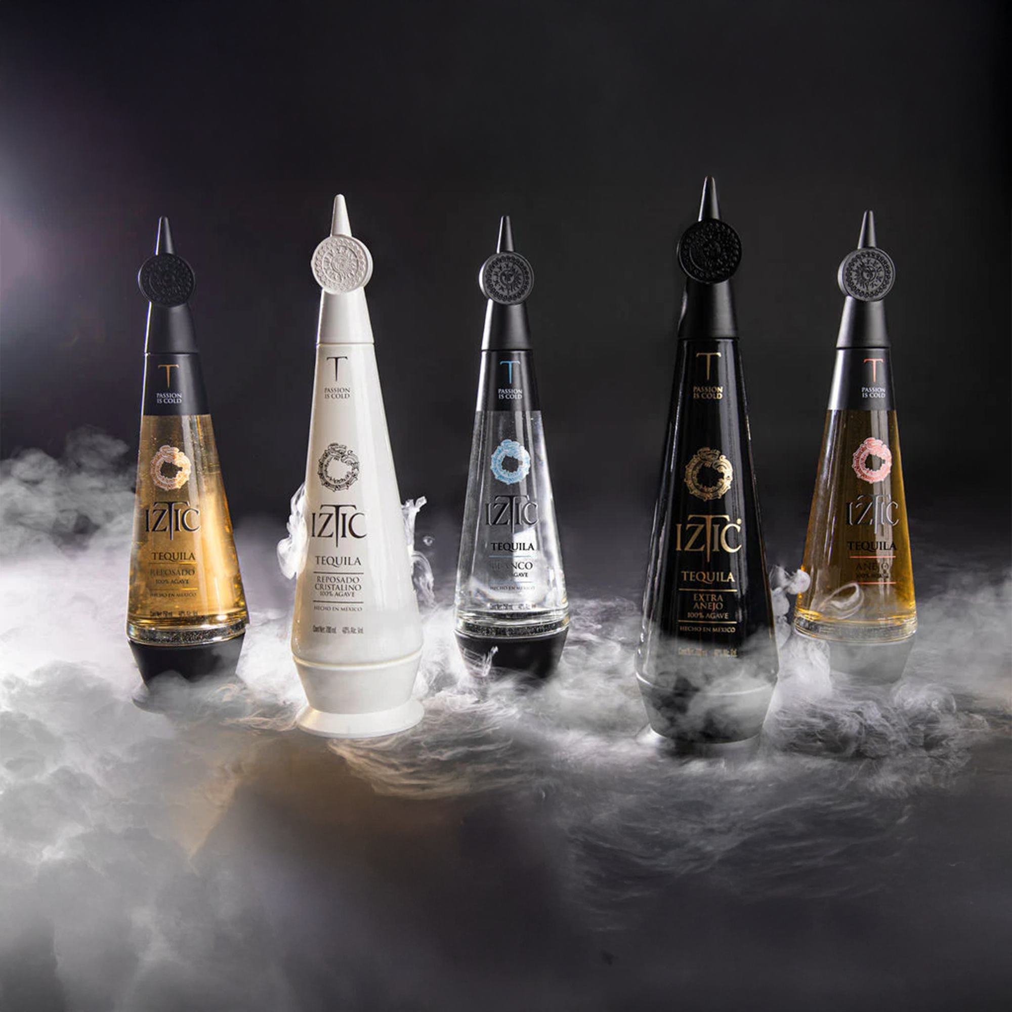 Iztic Five Stage Tequila 100ml Gift Pack