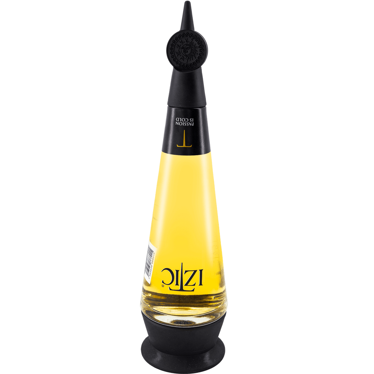 Iztic Reposado Tequila 700ml bottle with straw yellow color and unique design.