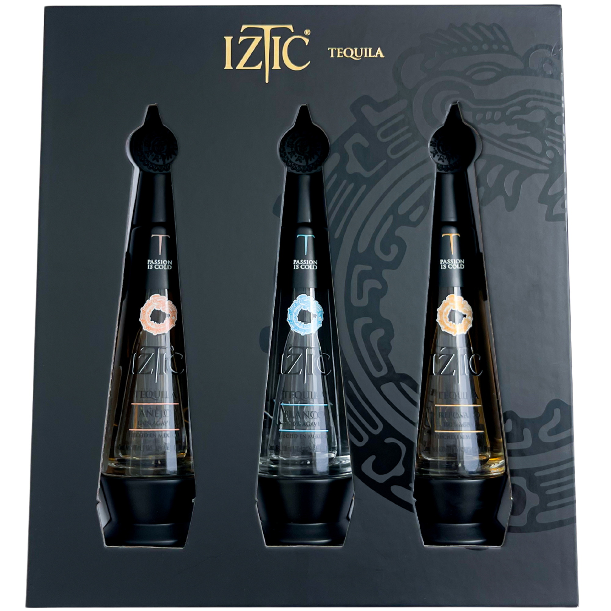 Iztic Tri Tequila 100ml Gift Pack