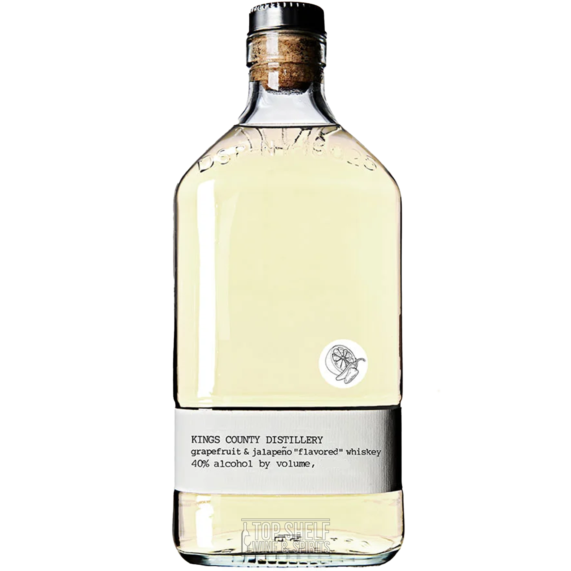 King's County Grapefruit Jalapeno "Flavored" Whiskey 200ml