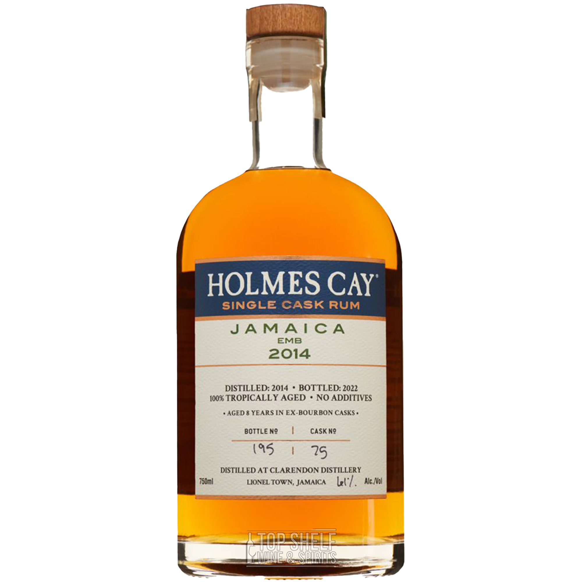 Holmes Cay Single Cask Jamaica EMB 2014 Rum