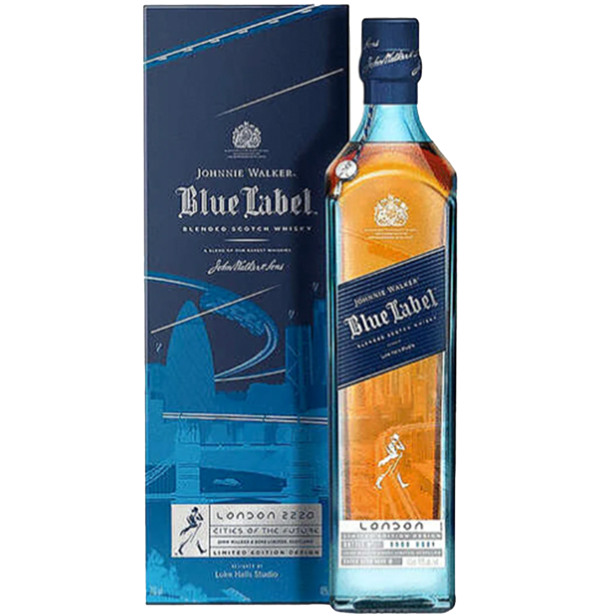 Johnnie Walker Blue Label Cities of the Future London 2220 Limited Edition