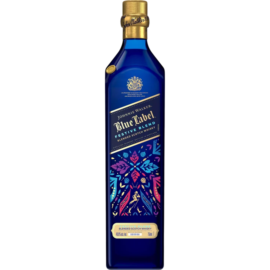 Johnnie Walker Blue Label Festive Blend Scotch