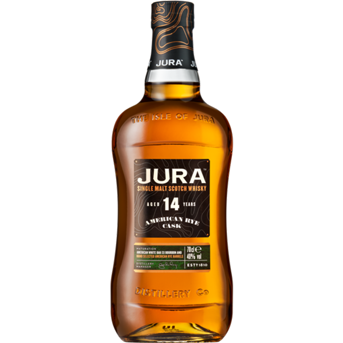 Jura 14 Year American Rye Cask - Unique Island Spirit