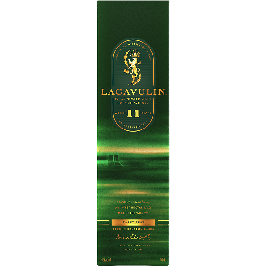 Lagavulin 11 Year Sweet Peat Single Malt Scotch