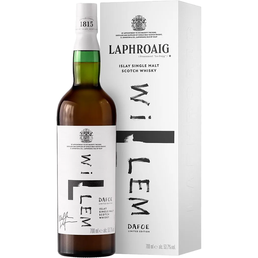 Laphroaig 14 Year Willem Dafoe Limited Edition Scotch 700ml