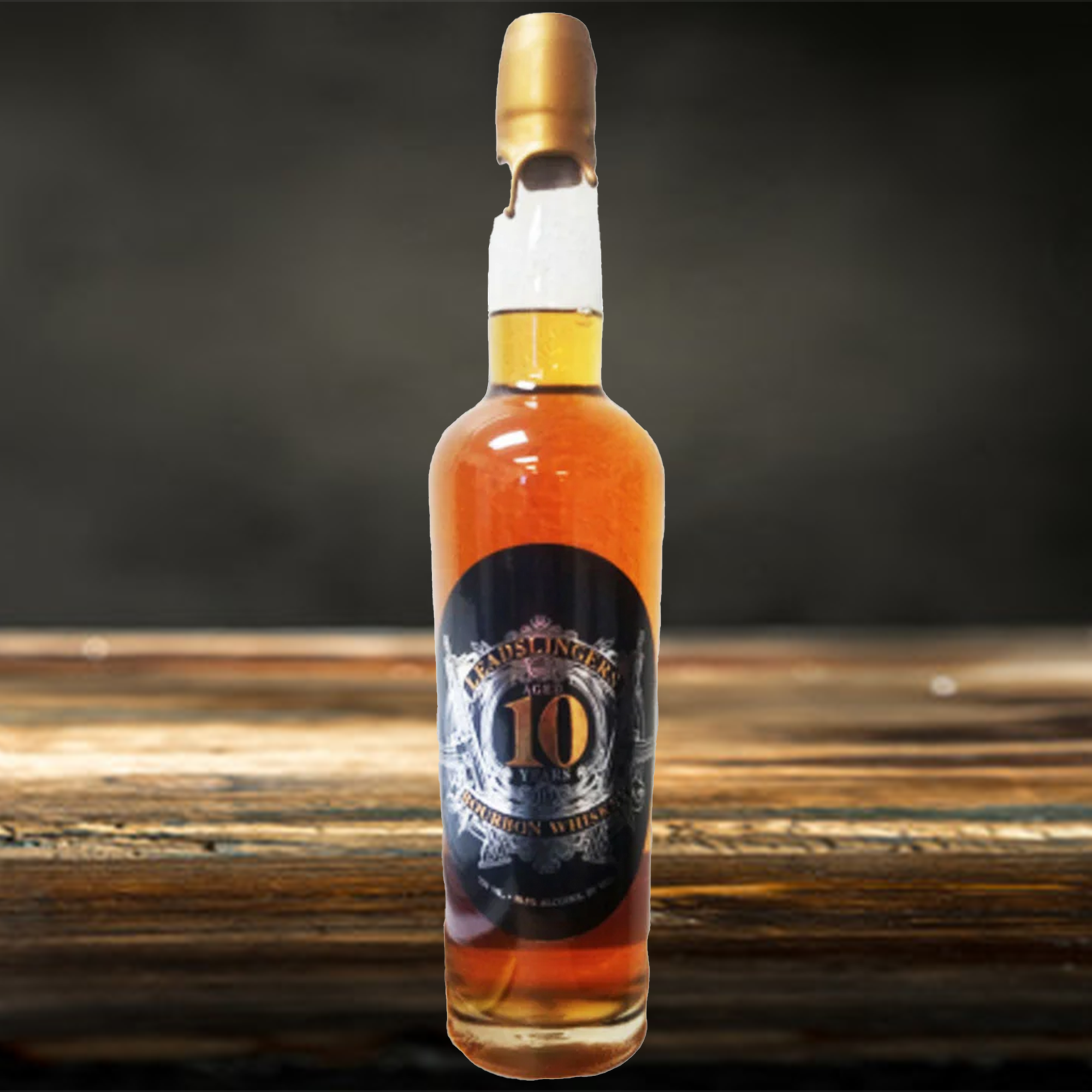 Leadslingers 10 Year Bourbon Whiskey