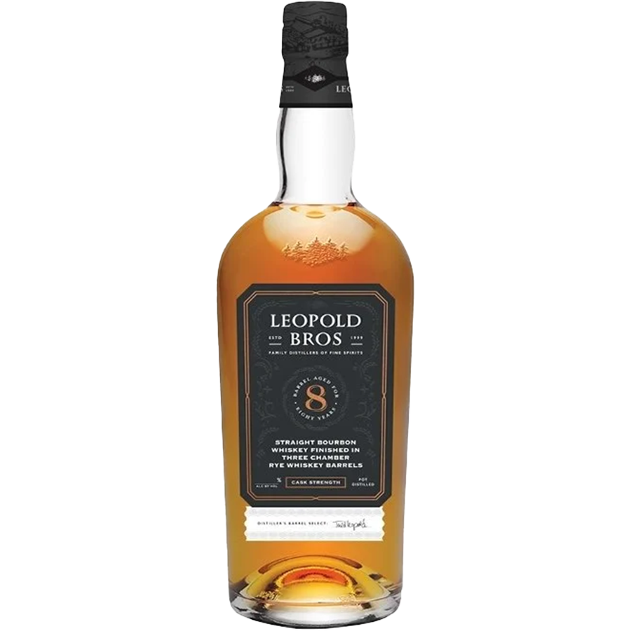 Leopold Bros 8 Year Cask Strength Bourbon
