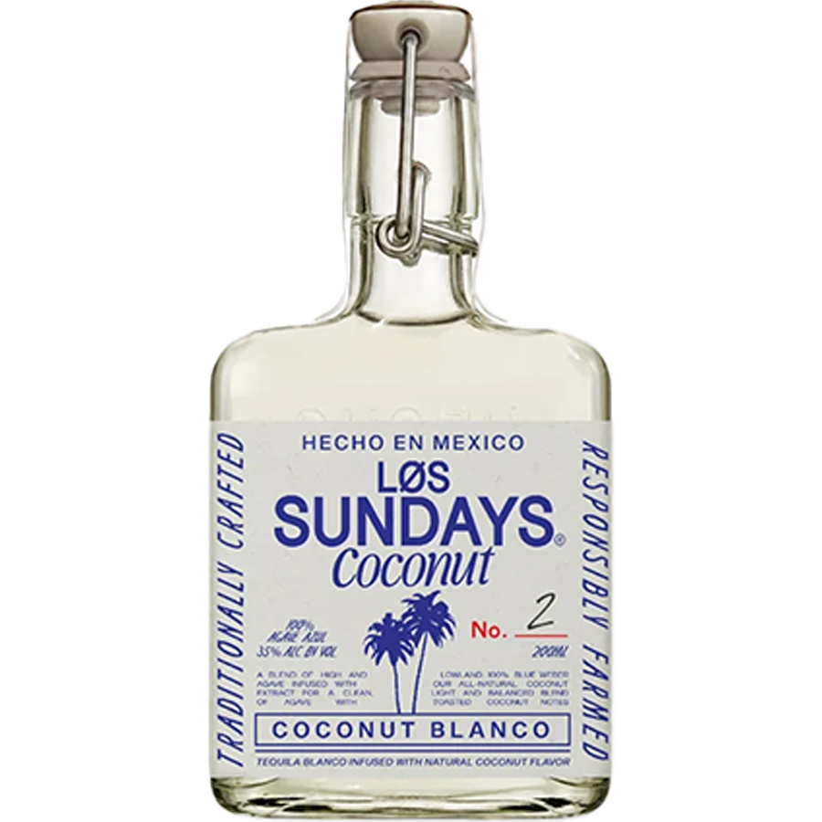 Los Sundays Coconut Blanco Tequila 200ml