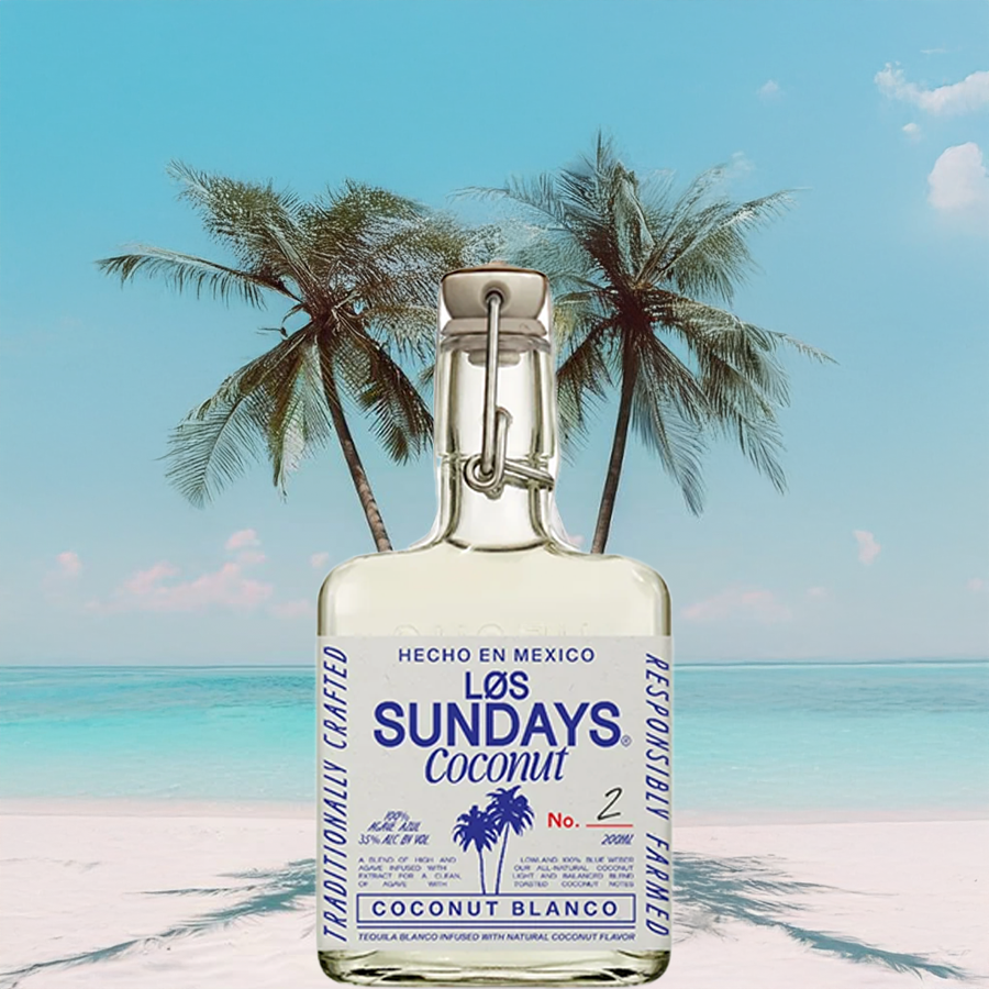 Los Sundays Coconut Blanco Tequila 200ml