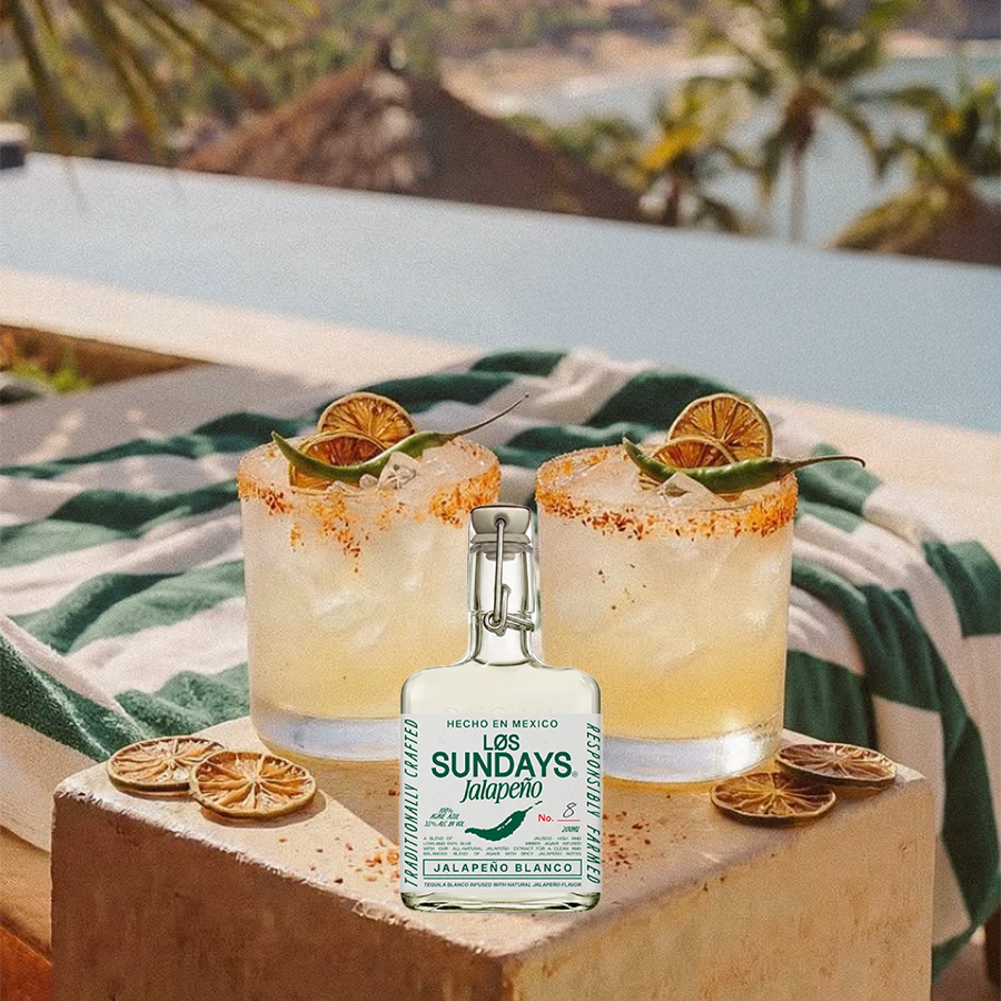 Los Sundays Jalapeño Blanco Tequila 200ml
