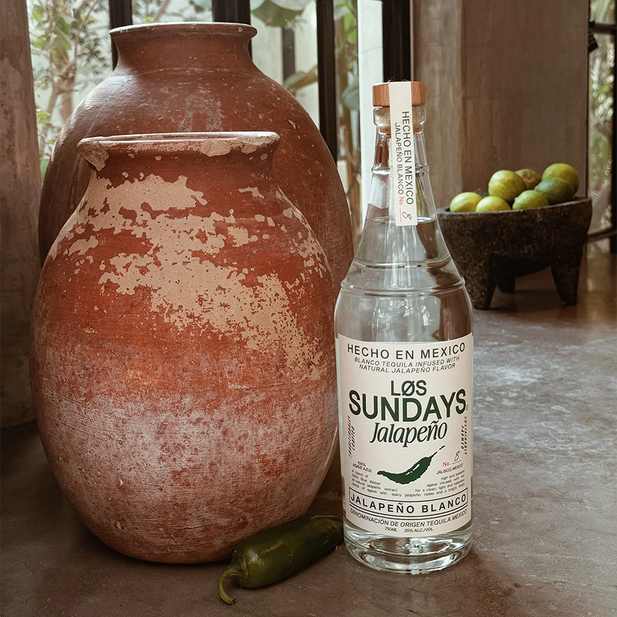 Los Sundays Jalapeño Blanco Tequila