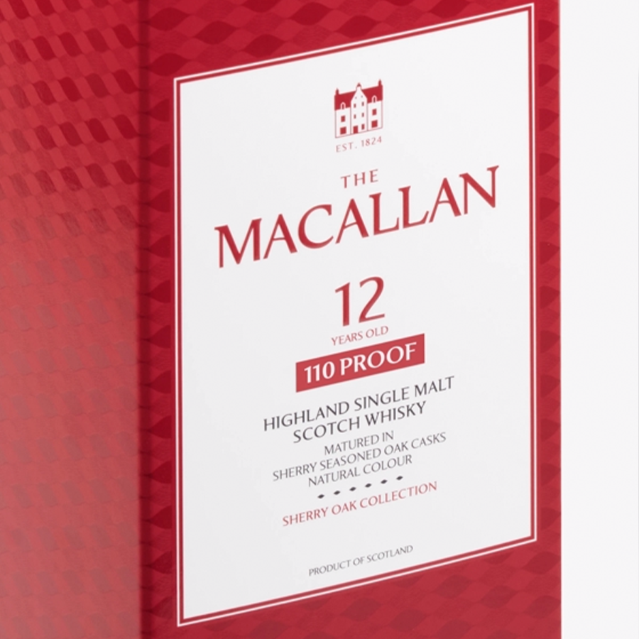 Macallan 12 Year Sherry Oak 110 Proof