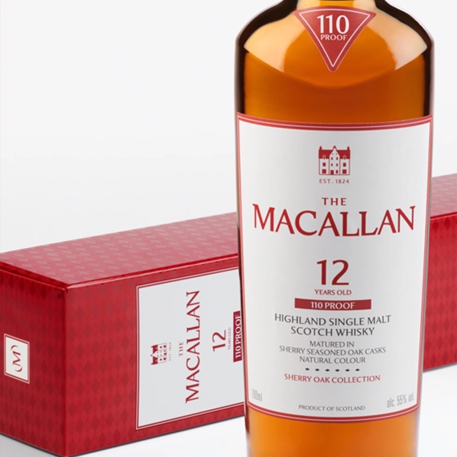 Macallan 12 Year Sherry Oak 110 Proof