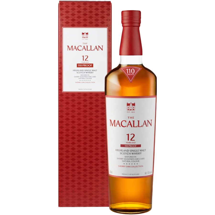 Macallan 12 Year Sherry Oak 110 Proof