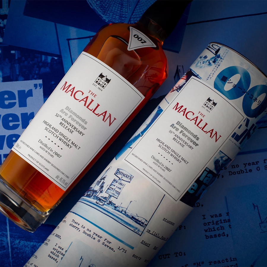 Macallan Diamonds Are Forever 55th Anniversary Release 700ml