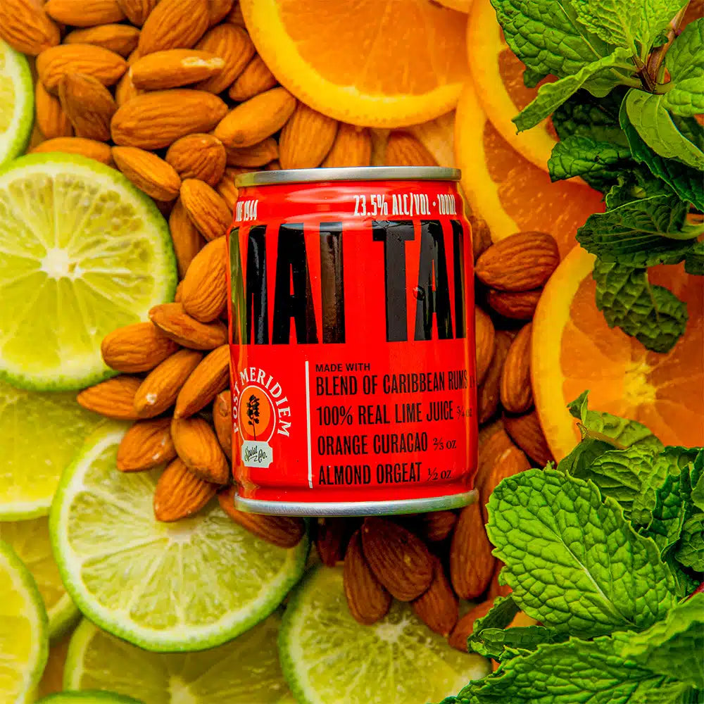 Post Meridiem Mai Tai Ready-to-Drink (4 Pack Cans)