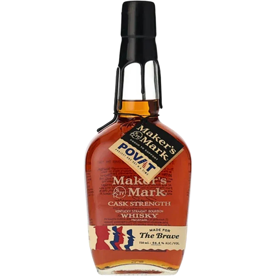 Maker's Mark Cask Strength Made for the Brave Bourbon
