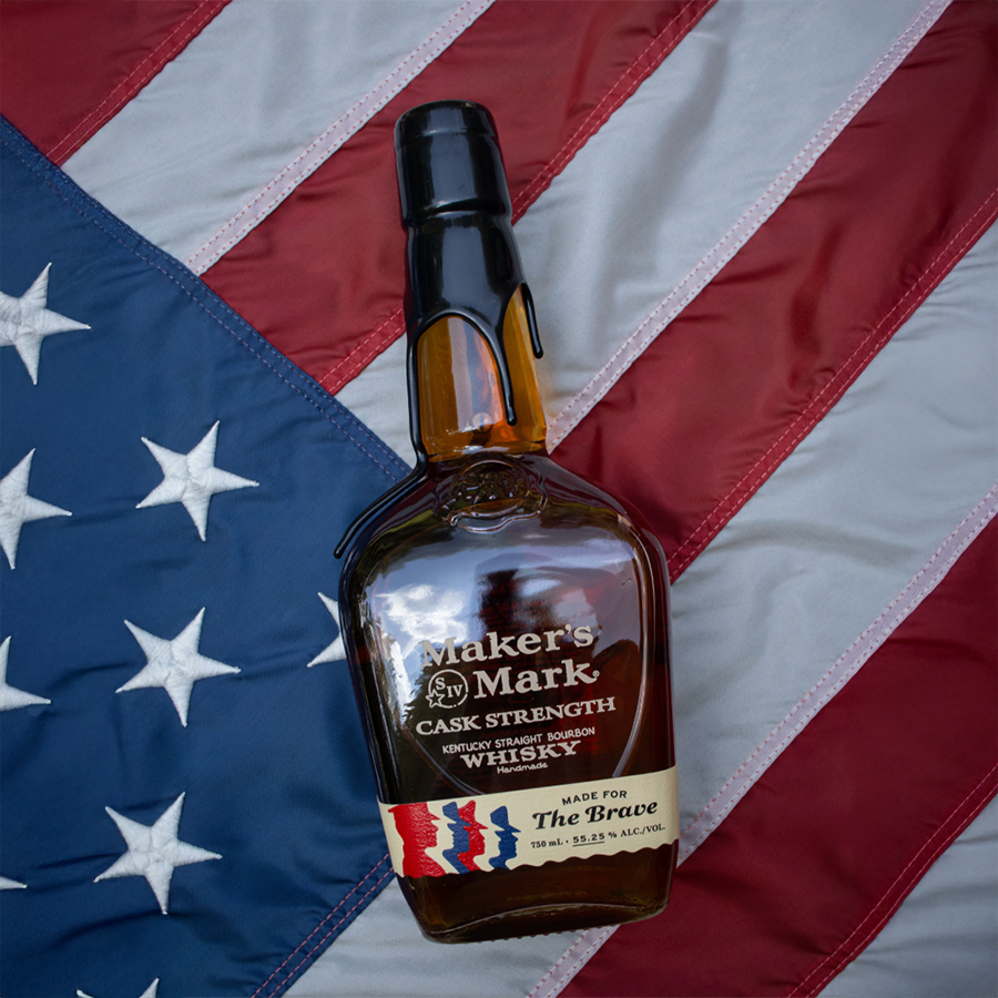 Maker's Mark Cask Strength Made for the Brave Bourbon