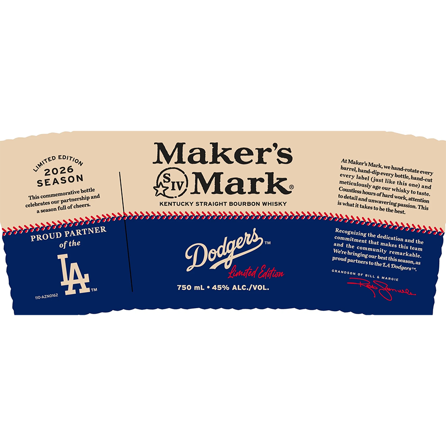 Maker’s Mark Dodgers 2026 Limited Edition Bourbon