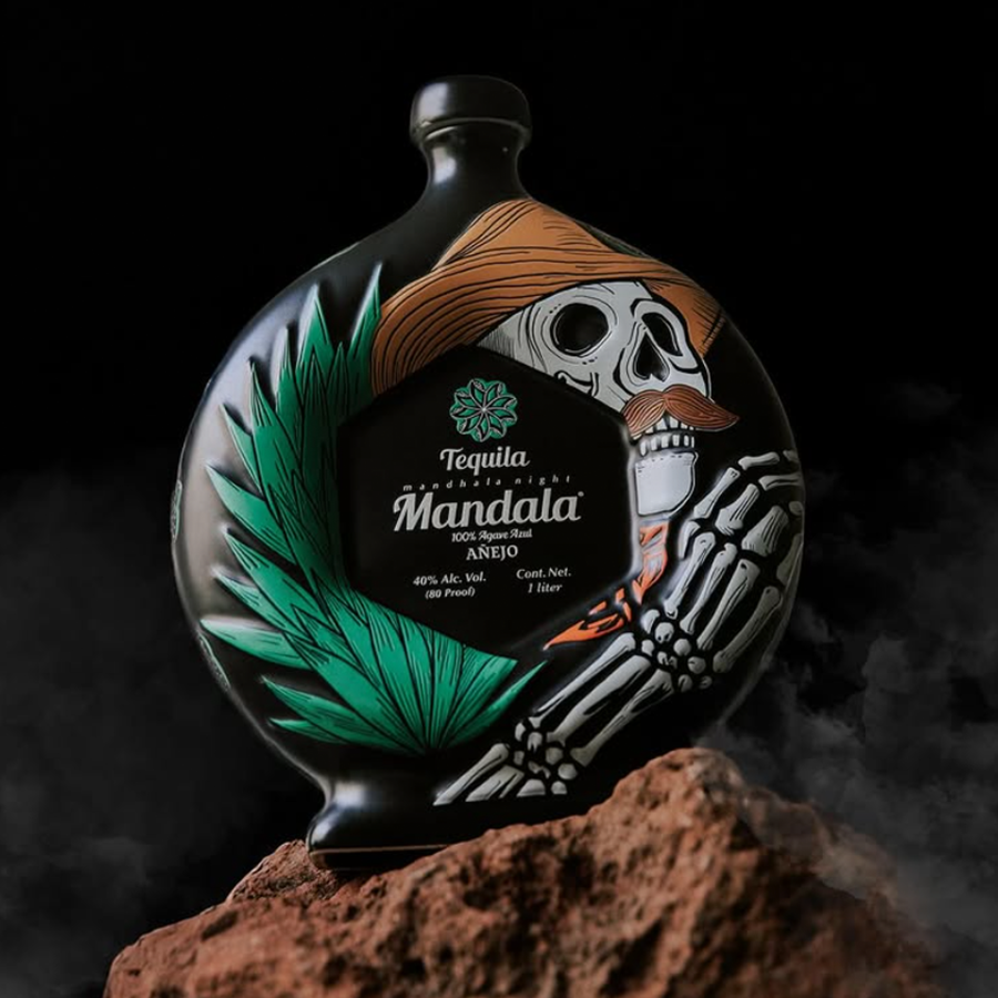 Mandala Dia De Los Muertos Green Añejo 2025 Tequila 1L