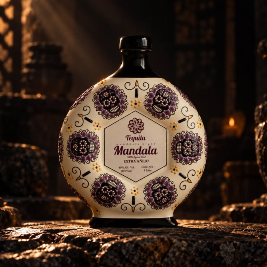 Mandala Dia De Muertos 2026 Special Reserve Extra Añejo Tequila 1L