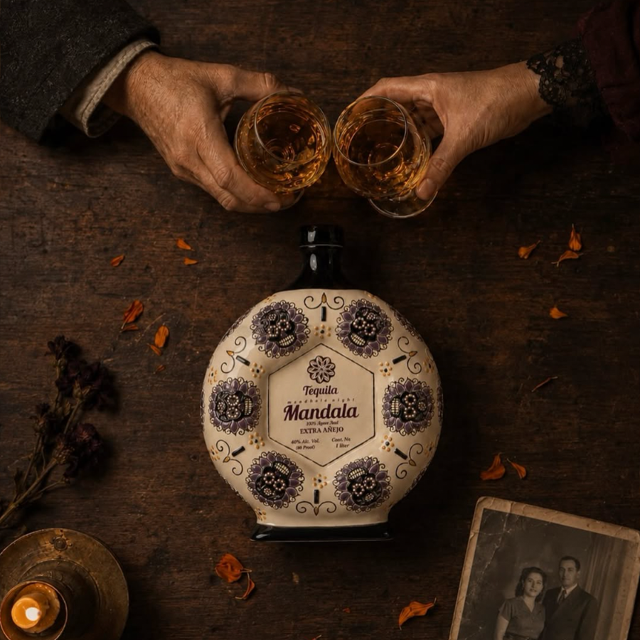 Mandala Dia De Muertos 2026 Special Reserve Extra Añejo Tequila 1L