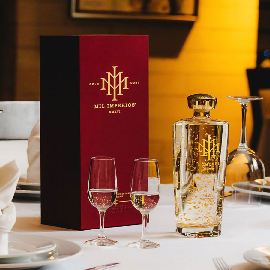 Mil Imperios Añejo Cristalino 24K Tequila
