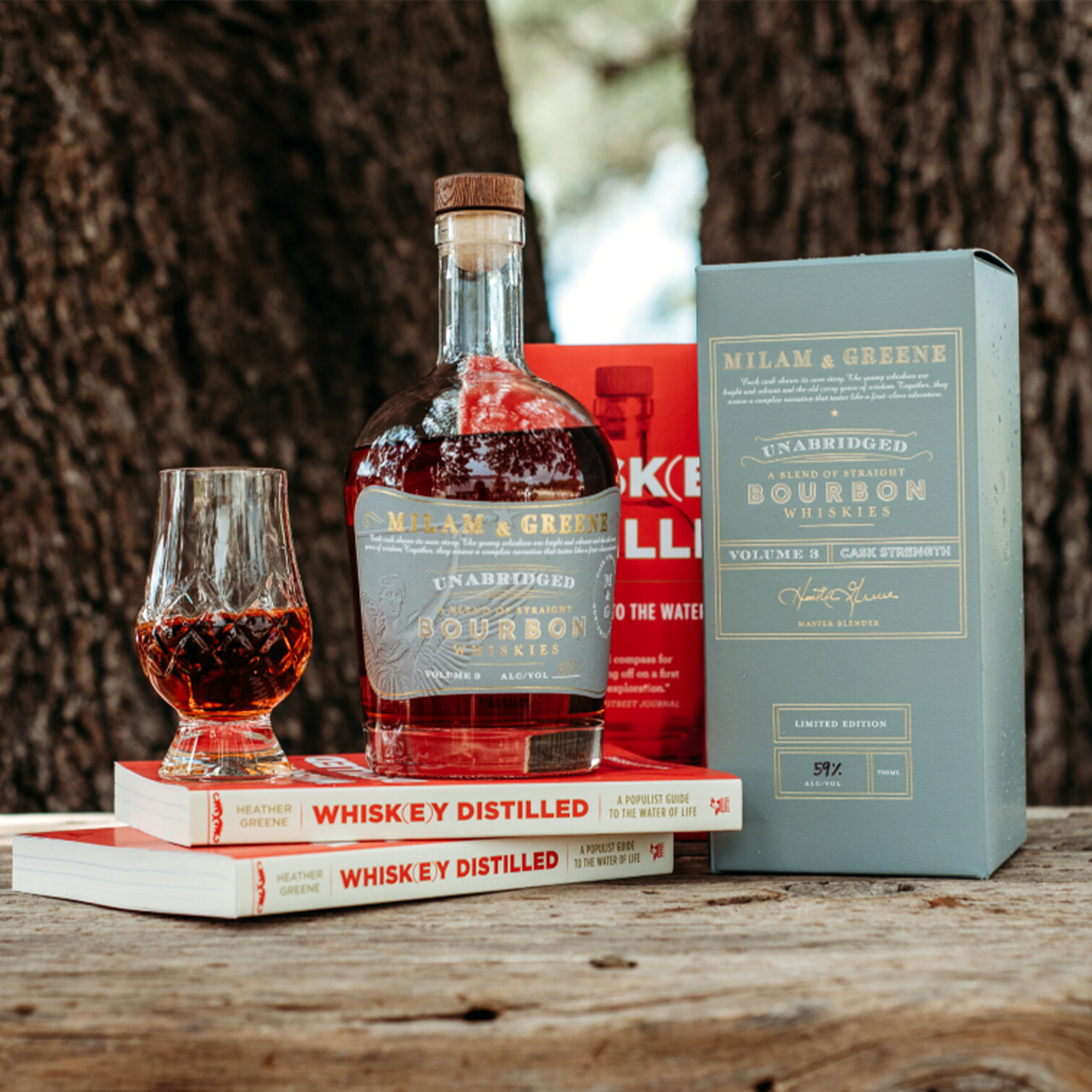 Milam & Greene Unabridged Volume 3 Straight Bourbon Whiskey