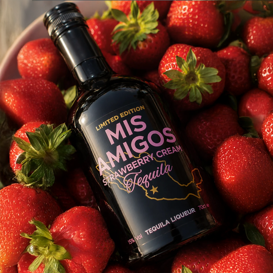 Mis Amigos Strawberry Cream Tequila 700ml
