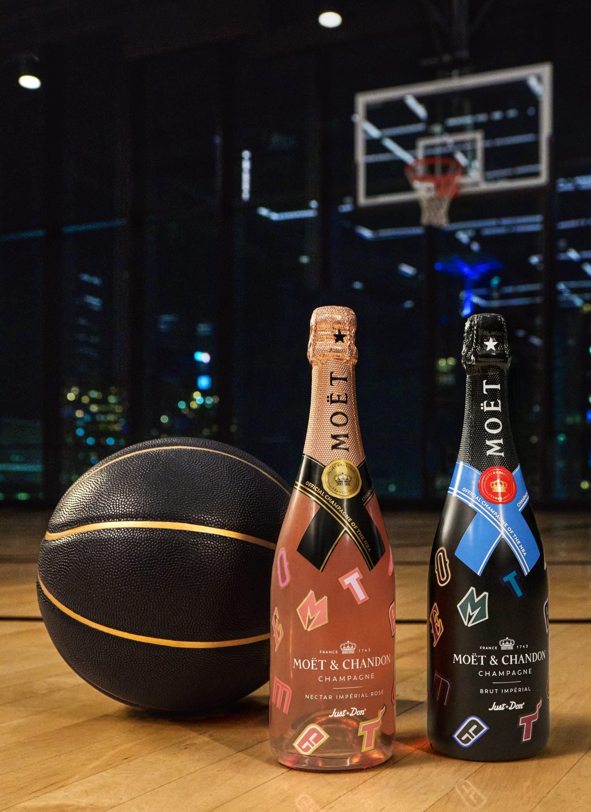 Moët & Chandon Nectar Impérial Rosé NBA Collection by Just Don