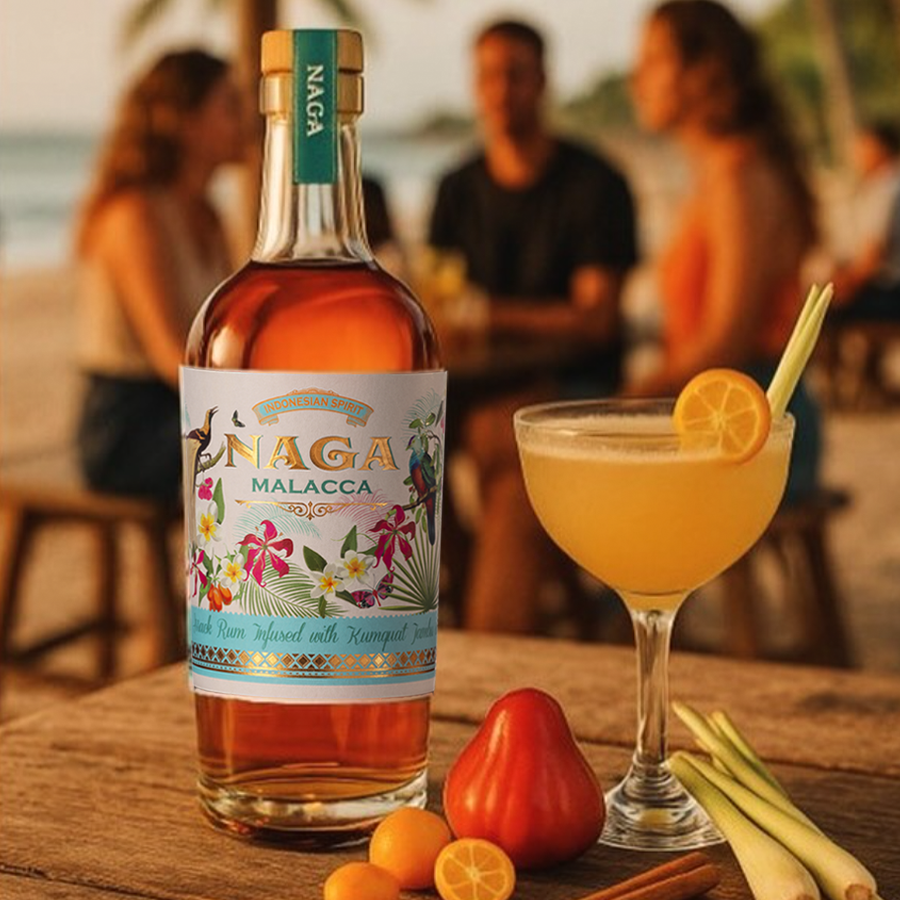 Naga Malacca Spiced Rum 700ml