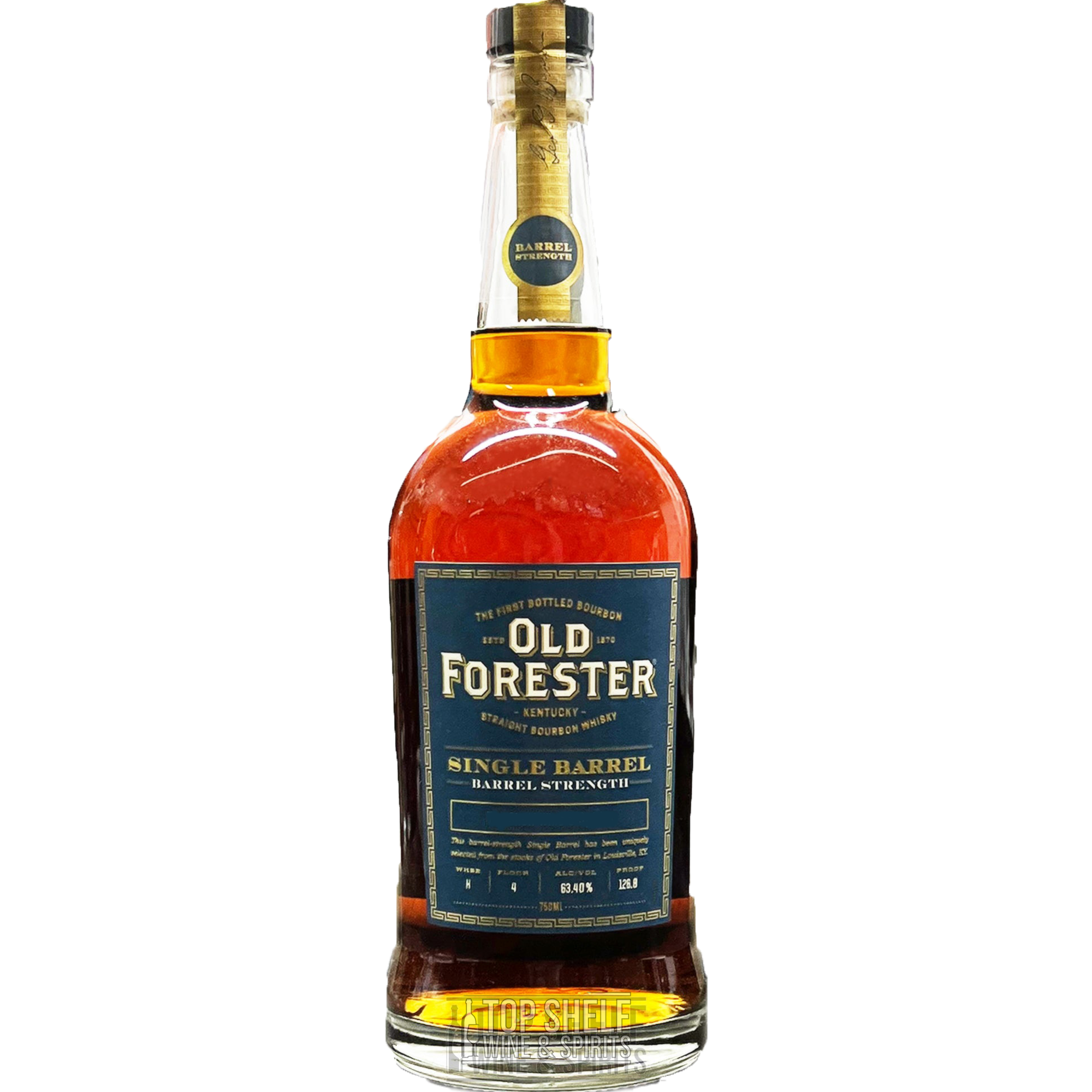 Old Forester Single Barrel Barrel Proof Bourbon (Private Selection)