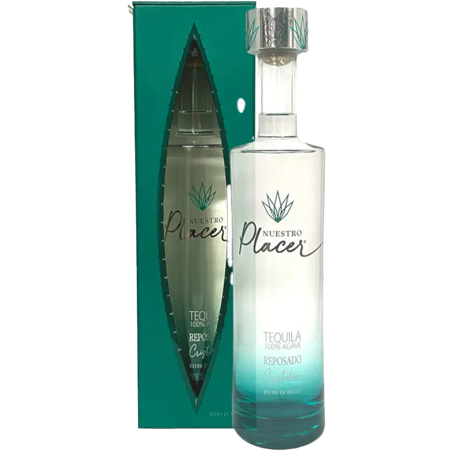 その他 TEQUILA REPOSADO NUESTRO Placer Nuestro Placer Reposado Cristalino Tequila 750ml | Liquorama
