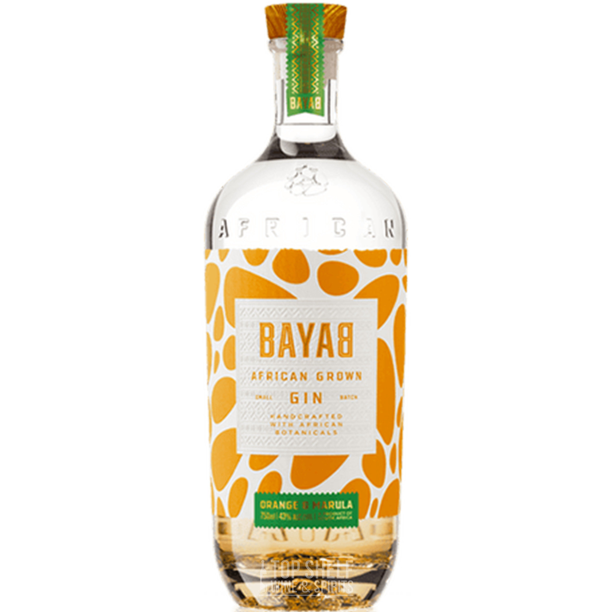 Bayab Burnt Orange and Marula African Grown Gin