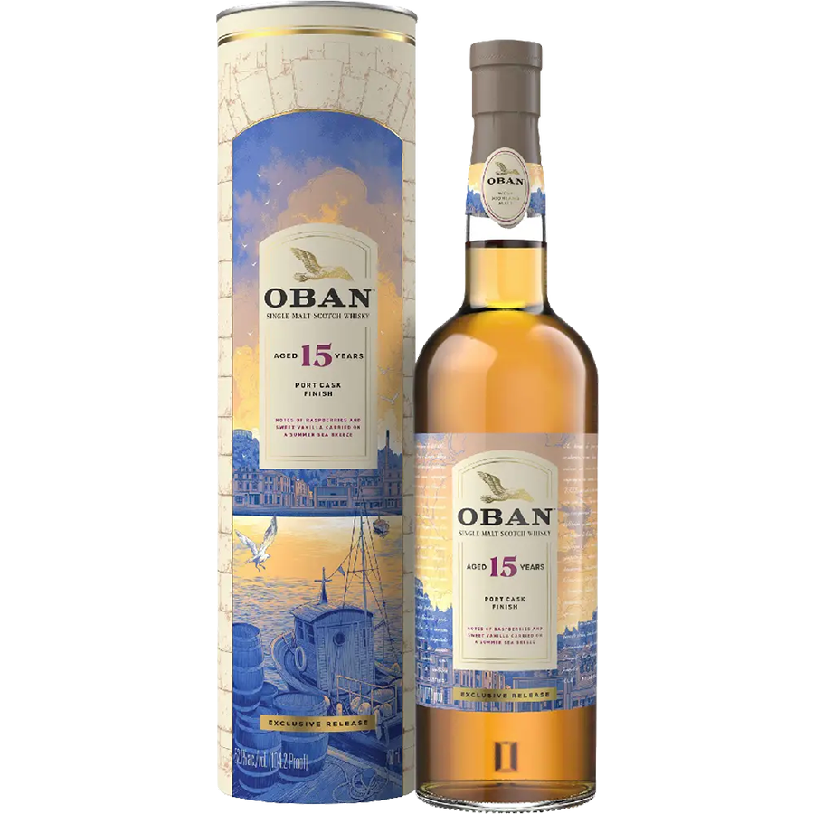 Oban 15 Year Port Cask Finish Single Malt Scotch