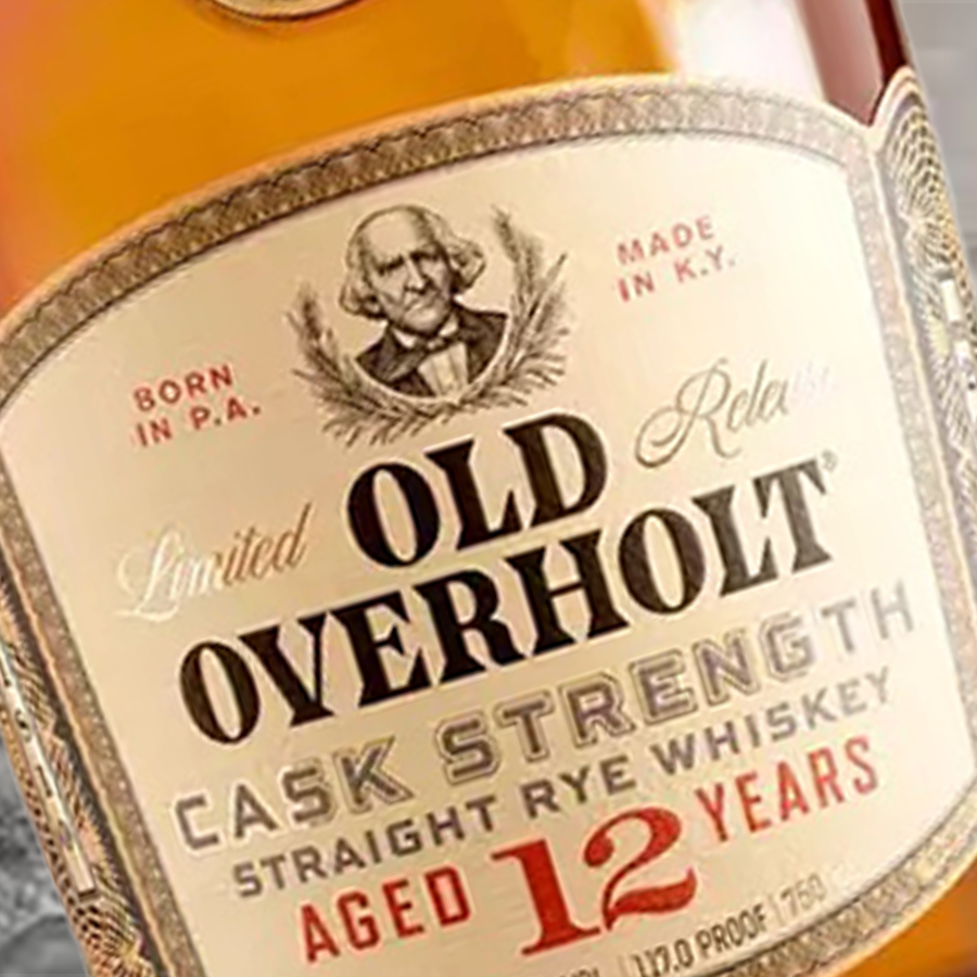 Old Overholt 12 Year Cask Strength Straight Rye Whiskey