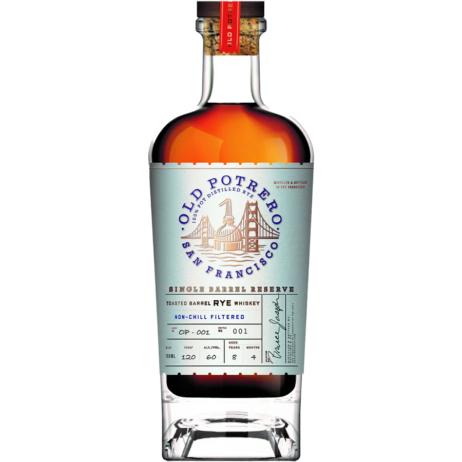 Old Potrero Toasted Barrel Rye Whisky 700ml