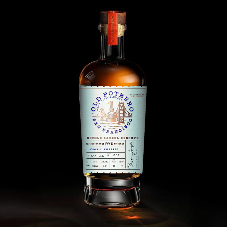 Old Potrero Toasted Barrel Rye Whisky 700ml