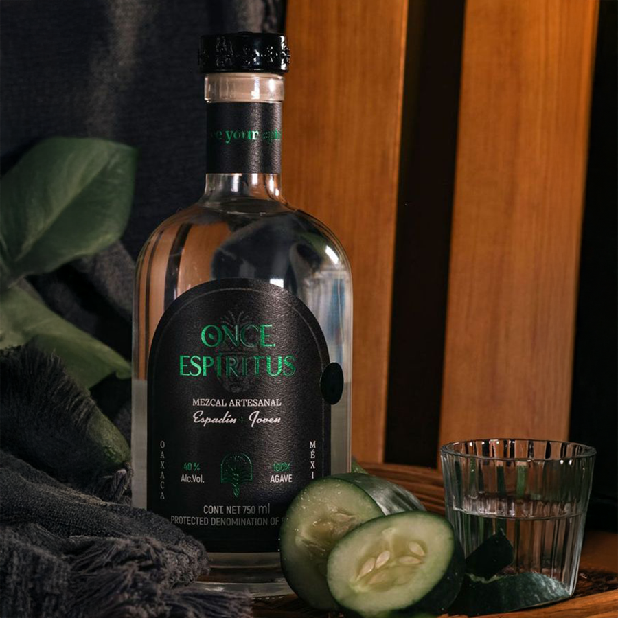 Once Espiritus Joven Espadin Mezcal