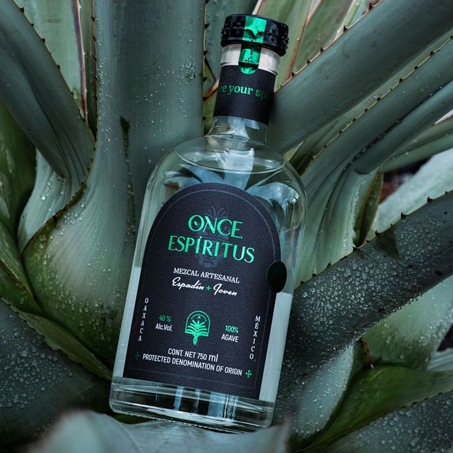 Once Espiritus Joven Espadin Mezcal