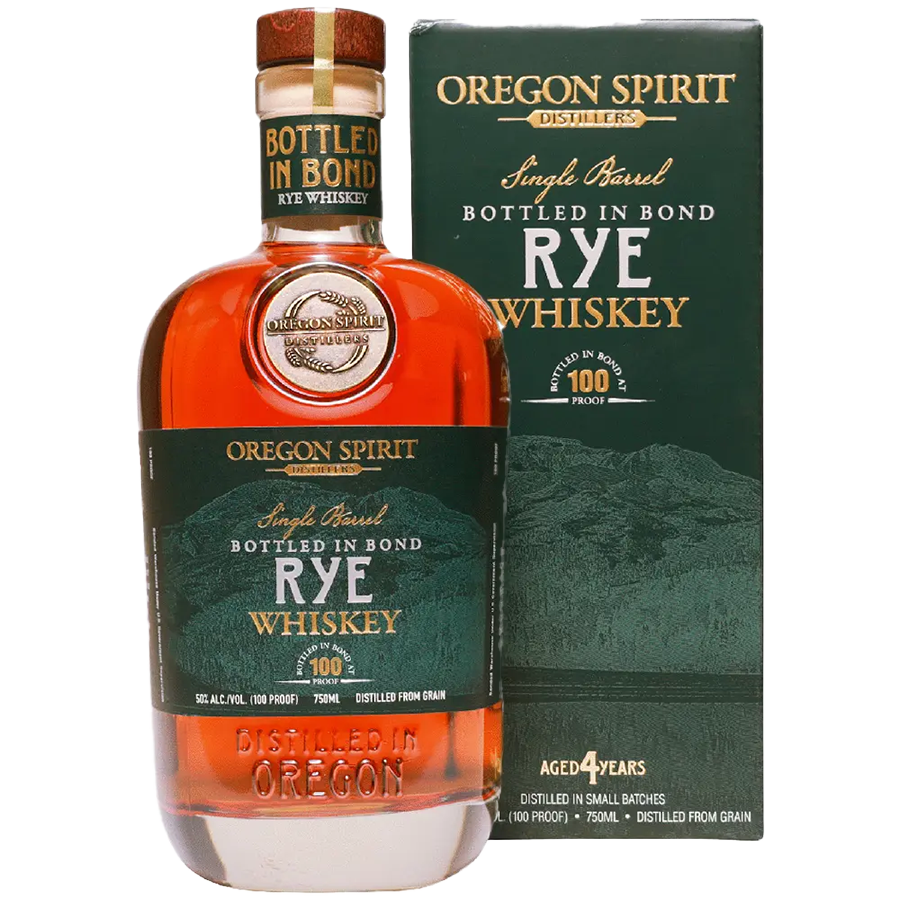 Oregon Spirit Single Barrel Bottled In Bond Rye