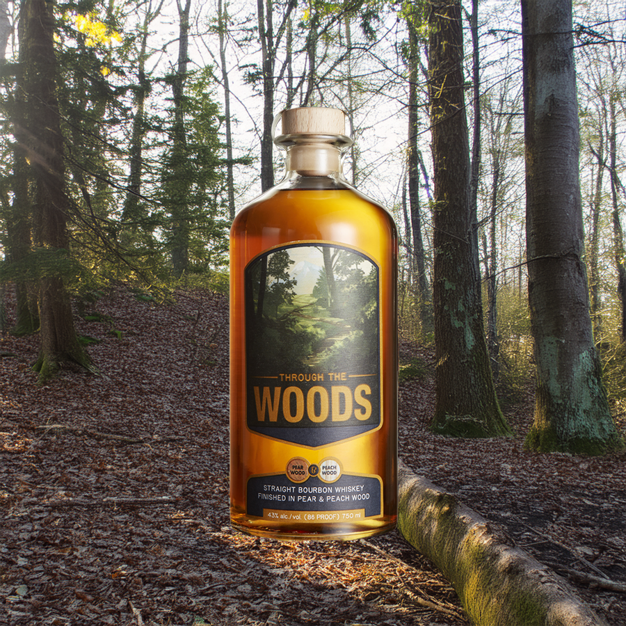 Outdoor Through The Woods Straight Bourbon Whiskey