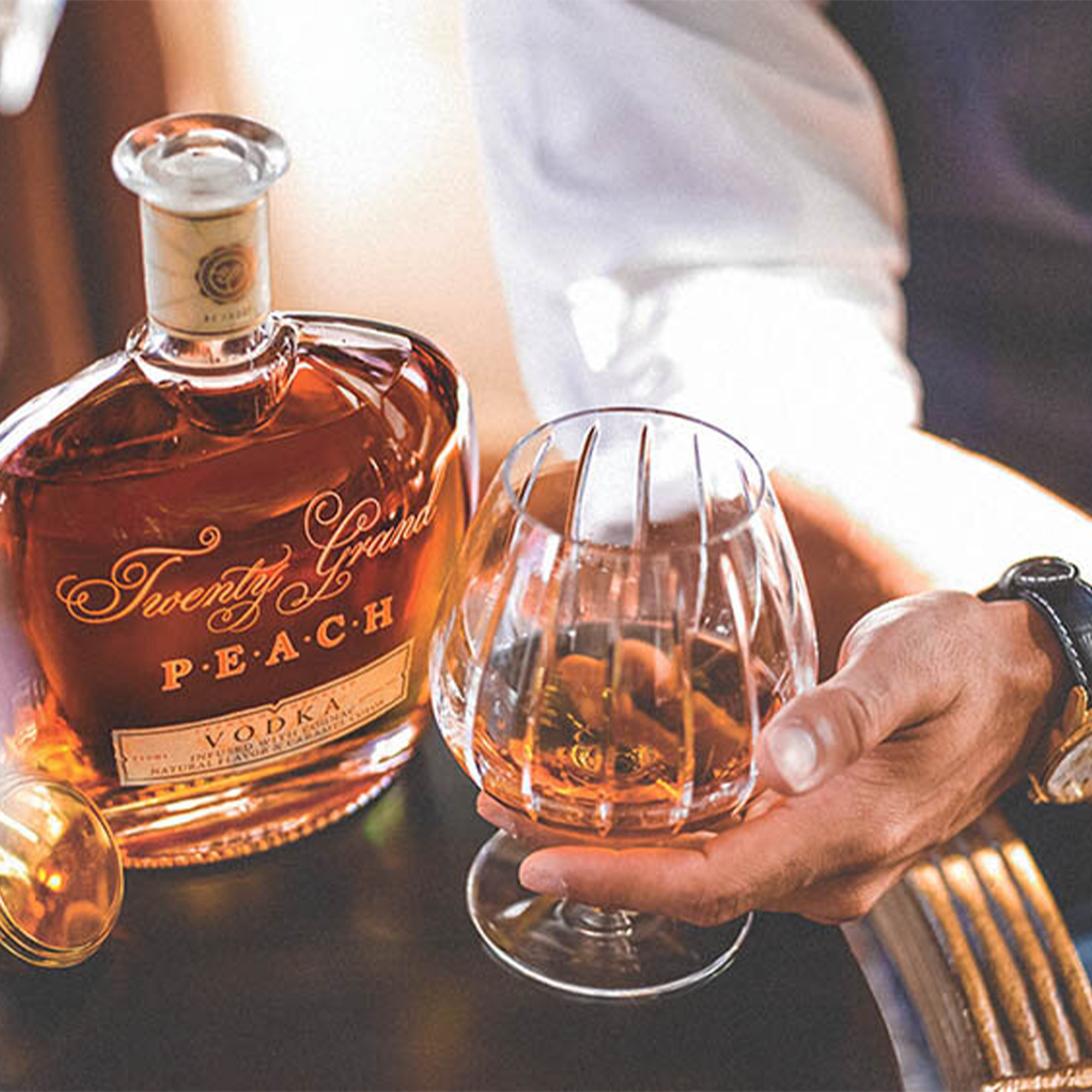 Twenty Grand Peach Vodka Infused with Cognac