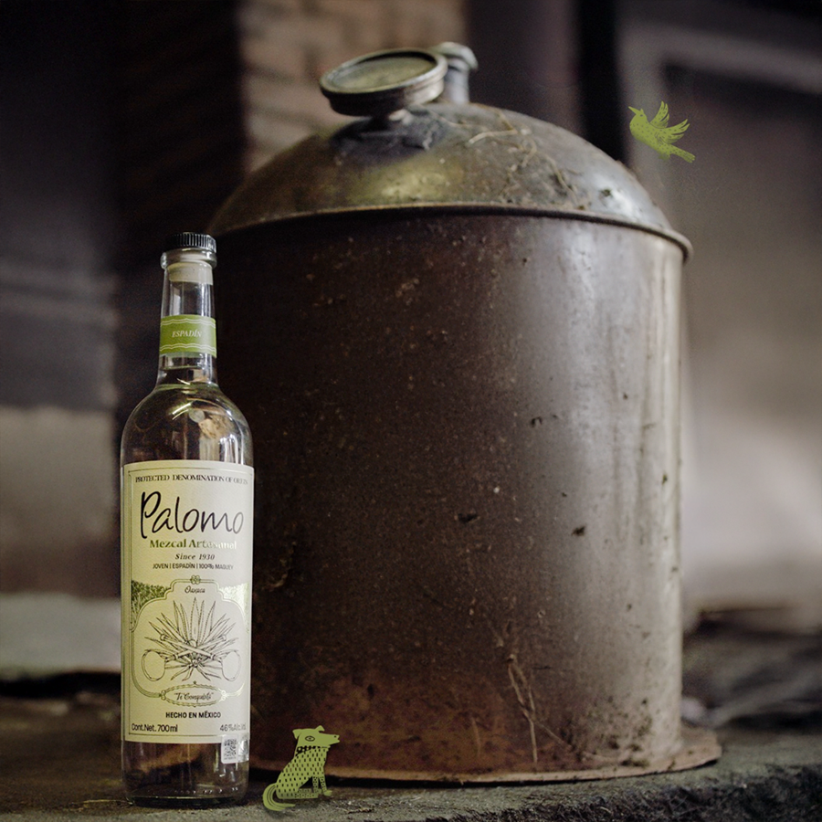 Palomo Mezcal Espadin Artesanal 1L