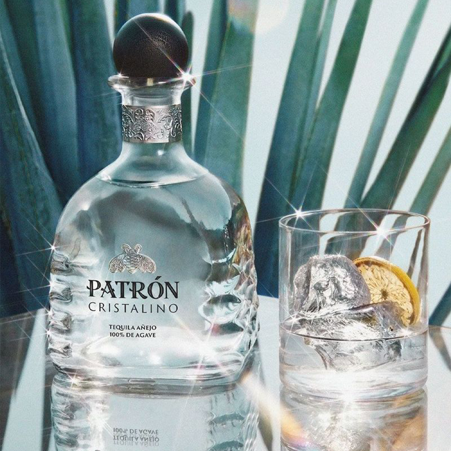 Patrón Cristalino Añejo Tequila 375ml
