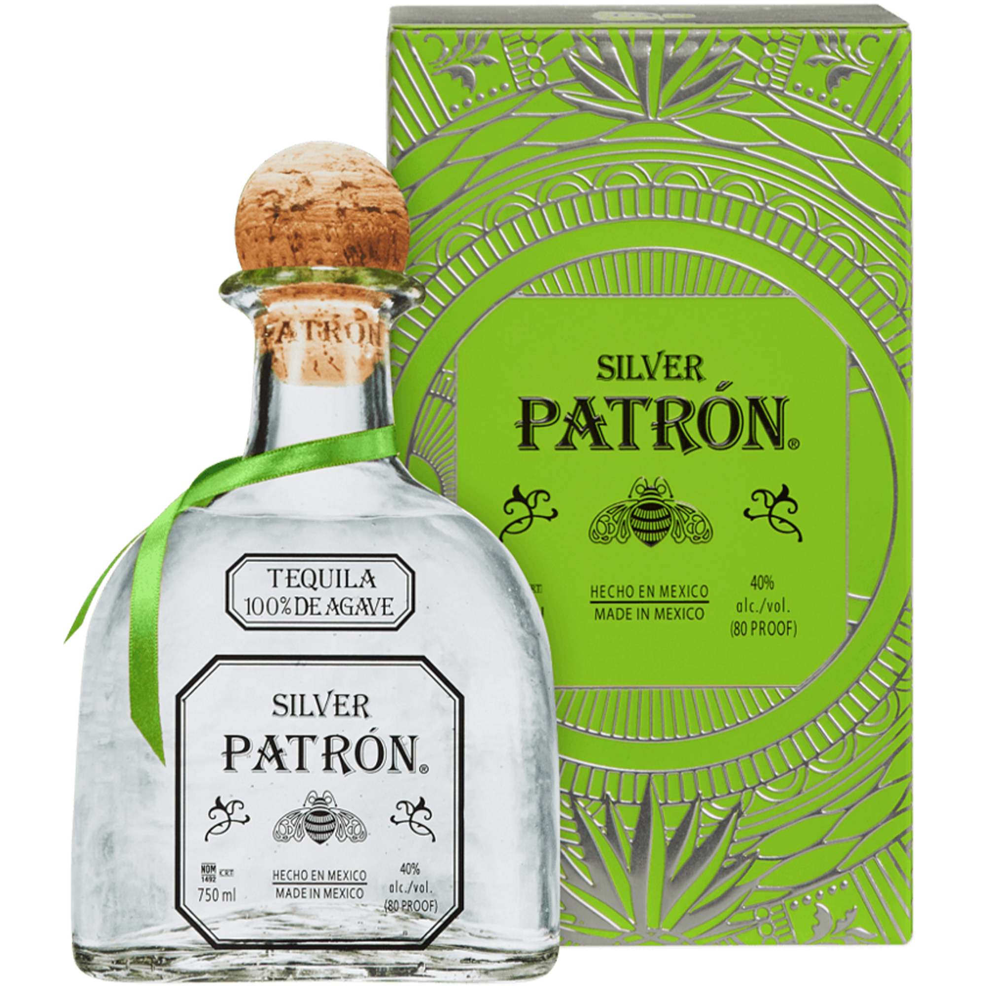 Patrón Silver Tequila Tin Gift Box